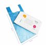 Sacs à couches jetables parfumés pour bébé - Hygiénique - Avec poignée à nouer - Sacs à déchets pour animaux domestiques