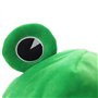 TRIXES Chapeau Grenouille avec Grands Yeux Fantaisie - Costume Fantaisie - Bandeau Crochet et Boucle en Peluche - Accessoires de