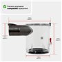 Spares2go Bac à Poussière sans Fil pour Dyson Aspirateur DC59 V6 SV03 Animal (bac à Poussière Complet)