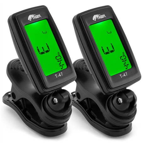 Tiger Clip On Tuner Digital Chromatic Tuner pour Acoustique