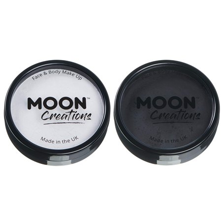 Moon Creations Maquillage professionnel visage et corps | Moules à gâteaux professionnels avec peinture colorée pour maquillage