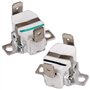SPARES2GO Lot de 2 thermostats de chauffage pour sèche-linge Whirlpool
