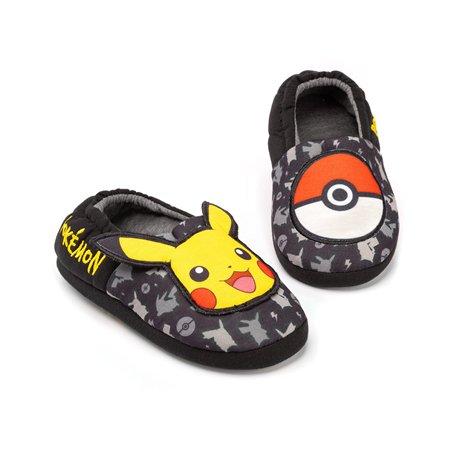 Pokemon Poquets Garçons Enfants Pikachu Pokeball Maison Maison Noire Machasers 36 EU
