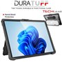 TECHGEAR DuraTUFF Coque pour Microsoft Surface Pro 4 5 6 7 7+ [Signature Keyboard Compatible] Coque résistante aux chocs avec dr