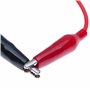 Crocodile Des Clips Électrique Isolé Câble Multimètre Tester Pistes Alligator Agrafe Pinces Double Terminé Testeur de Tension (0