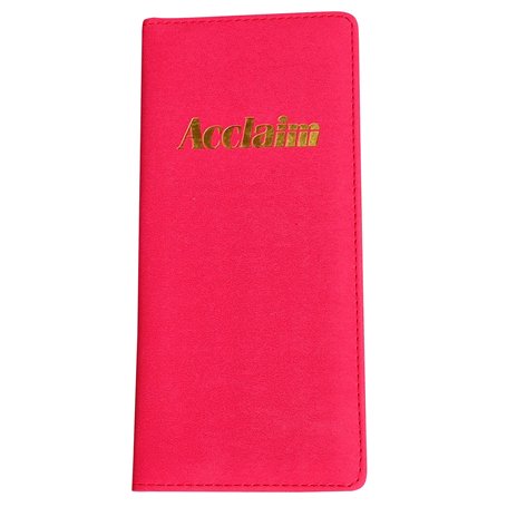 Acclaim Support rigide pour cartes de score de bowling - Légèrement rembourré - Couleur unie - Finition brillante - 23 cm x 11 c