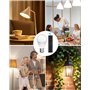 Ampoule E27 LED avec Telecommande, ampoules led 9W(équivalent 60W) Ampoule LED E27 Dimmable 3000K-6000K, Ampoule Télécommande av