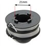 SPARES2GO Fil de débroussailleuse double alimentation et tête de bobine pour débroussailleuse B&Q FPGT250-6