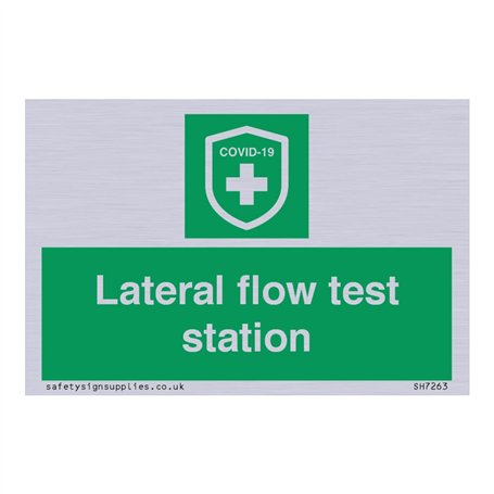 Station de test de débit latéral