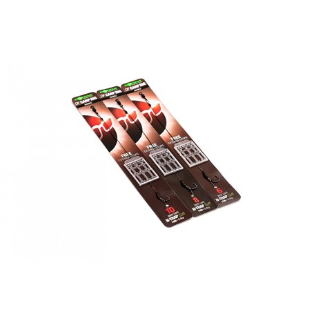 Korda Tête de ligne sans ardillon FD pour la pêche à la carpe Taille 8