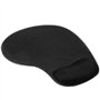 TRIXES Coussin de Confort en Caoutchouc Noir Poignet Gel Reste Soutien Souris Tapis Souris