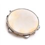 Capoeira Cuir Pandeiro Tambour Tambourine Samba Brasil en Bois Instrument de Musique 10 "