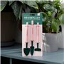 Mini outils pour plantes d'intérieur – Ensemble d'outils de jardinage d'intérieur – Mini pelle – Mini truelle – Mini râteau – En