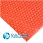 Emballage diamant 1 rouleau – Rouleau de papier bulle antistatique rouge Taille : largeur : 750 mm x 20 m. Idéal pour fournir un