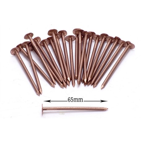 Cuivre de la souche d'arbre Killer - 10 x 65 mm énormes clous en cuivre