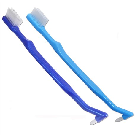 Brosse à Dents Orthodontiques Precision x 2 ~ Double Extrémité Pour Appareils Dentaires