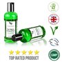 Tea Tree Eucalyptus Gel Douche pour Homme - Soin du Corps aux Huiles Essentielles Naturel Made In U.K Soin de la peau Arbre a Th
