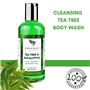 Tea Tree Eucalyptus Gel Douche pour Homme - Soin du Corps aux Huiles Essentielles Naturel Made In U.K Soin de la peau Arbre a Th