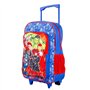 Avengers Sac à dos à roulettes pour enfants - Sac de voyage à roulettes avec poignée de tirage
