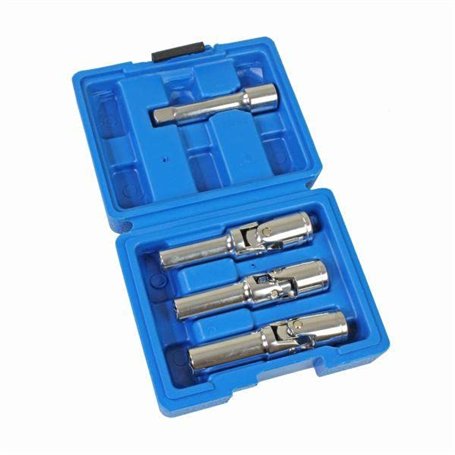 US PRO Tools 5639 Lot de 3 douilles UJ profondes 8 mm