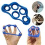 Boolavard Lot de 3 bandes de résistance pour les doigts - Extenseur de main - Pour exercices de guitare et d'escalade - Pour art