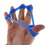 Boolavard Lot de 3 bandes de résistance pour les doigts - Extenseur de main - Pour exercices de guitare et d'escalade - Pour art