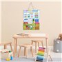 Chuckle - Calendrier Magnétique Enfant Avec Saisons, Dates Et Temps (EN ESPAGNOL) - 40x32 Cm - Jeu D'apprentissage Amusant Pour 