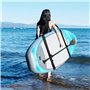 Katai - Support de Vélo Longboard - Porte-vélos pour Sup, Planche de Paddle, Planche de Surf & Longboards - Complet avec Porte-P