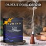 Encens Cone Refoulement Naturels Fumino Faits Maison Lot d’encens Essentiels de 6 boîtes 90 Cônes Backflow Masala Agarbatti Joss
