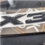 MCK Auto - X3 Noir Brillant Logo arrière Emblème Tuning Emblème