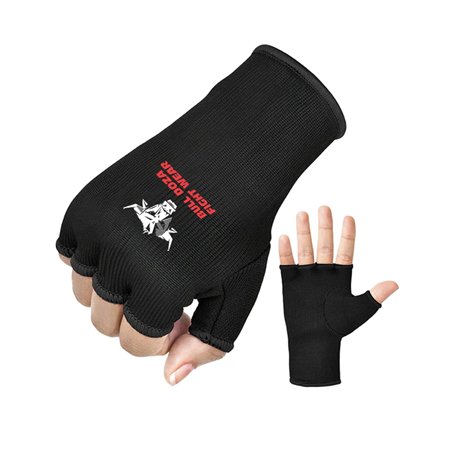 Quatre tailles – Gants intérieurs de boxe sous bandages – Demi-doigt élastique sous les gants et bandages pour les mains