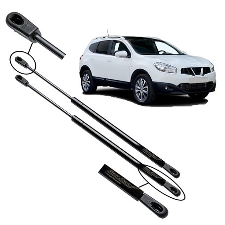 Ramor Strutz 2x Verin de Hayon Compatibles avec Nissan Qashqai 2007-2013. Ressorts à Gaz pour Hayon