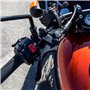 4 Pièces Adaptateur Vis Rétroviseur Moto, Adaptateur de Miroir de Moto Scooter, M10 Filetage Droit Vers M10 Filetage à Gauche/Fi