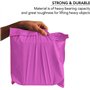 Lot de 100 Enveloppes Pochettes d'Expédition Roses pour Vêtements, 4 Tailles Mixtes, Sacs Postaux Auto-adhésifs Résistants aux D