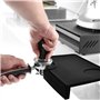 Vesaneae Tapis de Presse à Café Expresso, Tapis de Tampage pour Café, Tapis à Tamper d'angle Pad, Tapis en Silicone, Tamping Mat