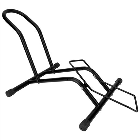 Belle Vous Range Velo Noir - pour Roues de Vélo de 8-11 cm - Parking Velo Mobile pour Vélos Route et Montagne - Support Velo Sol