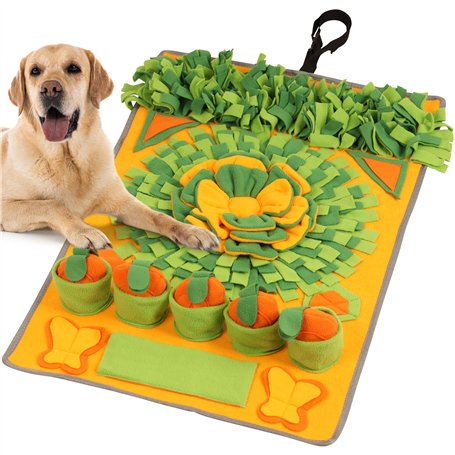 Belle Vous Tapis de Reniflage pour Chiens - Jouet Occupation et Jeu Intelligence pour Education - Tapis de Fouille et Léchage -