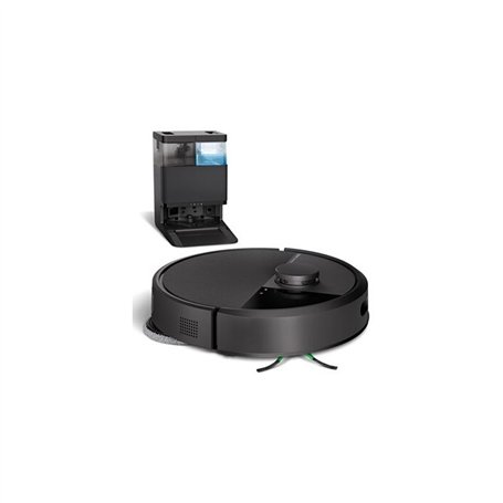 Aspirateur robot - iRobot Roomba Plus 405 - Noir - Compatible IdO - Nettoyage programmable
