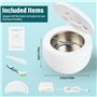 Nettoyeur Ultrasons 45kHz Nettoyeur Ultrason Appareil avec Lampe UV Nettoyeur Bijoux Ultrasonique Bac a Ultrasonic Cleaner Pour 