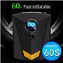 Fayet Gonfleur de Pneu de Voiture numérique - Outil Portable - Compresseur d'air de Voiture - Pompe à air électrique Automatique
