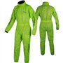 A-pro Combinaison Antipluie Moto Motard Fluo 1 Pc. Impermeable Coupe Vent Fluo S