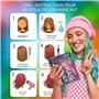Magicat CRAIE DE CHEVEUX - 10 couleurs & 5 élastiques à cheveux - Pour anniversaire ou cadeaux pour filles I Couleur lavable I A