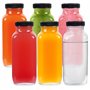 Winter Shore Bouteilles en Verre 475 ml avec Couvercles [Lot de 6] - Bouteille Reutilisable