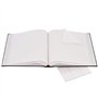 Lot de 2 albums traditionnels jumbo 100 pages pour 500 photos 10x15 - Noir