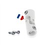 Genouillère d'entraînement F781E pour volet roulant – Joint de cardan ø12 mm M5 femelle – Rotule d’articulation en aluminium – A
