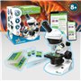 Science4you Mon Premier Microscope Enfants 7 8 9 10+ Ans - Kit de Chimie avec 15 Experiences Scientifiques - Adapteur Microscope