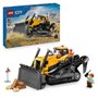 LEGO City 60466 Le Bulldozer Jaune - Jeu de construction pour garçon ou fille des 8 ans