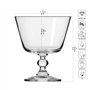 Krosno Verres Coupe Glacée Dessert Mise en Bouche | Lot de 6 | 380 ML | Collection Krista | Parfait la Maison, Les Restaurants, 