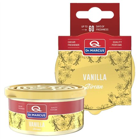 Désodorisant Pour Voiture Dr Marcus Aircan Vanille 40 g Parfum Cannette