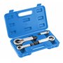 Högert Technik - Jeu de coupe-écrous | Jeu de cutters pour écrous 9~27 mm | Jeu de 4 pièces de presse-écrous